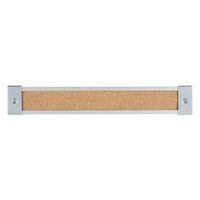 Quartet 144" x 2" Map Rail, Cork Surface (XDR2144)