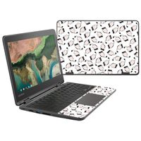 MightySkins Skin Compatible with Lenovo 300e Chromebook 11.6" (2018) - Raining Cats | Protective, Durable, and Unique Vinyl Decal wrap Cover | Easy to Apply, Remove | Made in The USA
