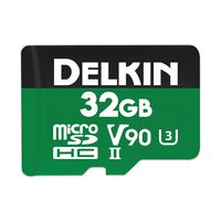 Delkin Devices 32GB Power microSDHC UHS-II (U3/V90) Memory Card