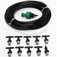 Garden Greenhouse Family Watering Wide Spray Nebulization Practical Atomization Nozzle Set Easy Clean Irrigation Supplies