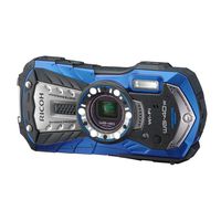 RICOH Waterproof digital camera RICOH WG-40 Blue (Japan Import-No Warranty)