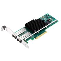 10Gb PCI-E NIC Network Card, Dual SFP+ Port, PCI Express Ethernet Lan Adapter Support Windows Server/Windows/Linux/ESX, XL710-10G-2S