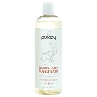 Puracy Natural Baby Bubble Bath, Lavender & Vanilla, Tear-Free, Hypoallergenic, Nontoxic, 16 Ounce