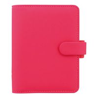 Filofax 2019 Pocket Organizer, Saffiano Fluoro Pink, 4.75 x 3.25 inches (C028752-19)
