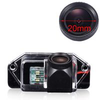 HDMEU HD Color CCD Waterproof Vehicle Car Rear View Backup Camera, 170° Viewing Angle Reversing Camera for Mitsubishi Lancer Eclipse Evo Mitsubishi Lancer Evolution