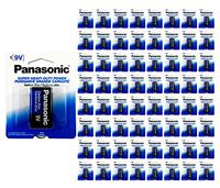 192x Panasonic Heavy Duty 9 Volt Batteries Wholesale Lot 9V Carbon Zinc 9V1 x192