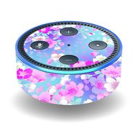 MightySkins Skin Compatible with Amazon Echo Dot (2nd Gen) - in Bloom | Protective, Durable, and Unique Vinyl Decal wrap Cover | Easy to Apply, Remove, and Change Styles | Made in The USA