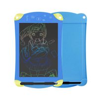 BeiLan 8.5-inch Portable Electronic Writing Crystal Doodle Board LCD Handwriting Board Kids Adults Drawing Tablet Wordpad for Home Office (Blue)