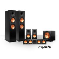 Klipsch 5.1 RP-280 Reference Premiere Speaker Package with R-115SW Subwoofer and a FREE Wireless Kit (Ebony)