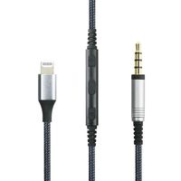 NewFantasia Replacement Cable Compatible with Beats by Dr Dre Headphone Solo, Studio, Pro, Detox, Wireless, Remote Volume Mic Compatible with iPhone Xs/XS Max/XR/X / 8/8 Plus / 7/7plus
