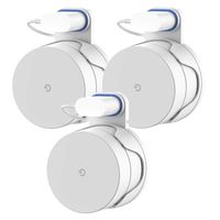 Google WiFi Wall Mount Holder, WiFi Mount Google Mesh WiFi System Google WiFi Router Without Messy Wires Screws