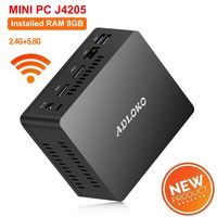 Mini PC - J4205-8G/128G - Windows 10 Micro Computer - 4K HD Graphics/Gigabit Ethernet/Dual Wi-Fi (8G+128G J4205)