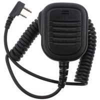 TENQ 2 Pin Handheld Speaker Mic Microphone for Baofeng Kenwood LINTON TYT WOUXUN Radio