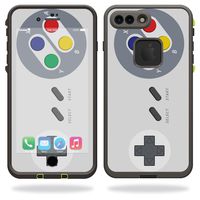 MightySkins Skin Compatible with Lifeproof iPhone 7 Plus - Retro Gamer 1 | Protective, Durable, and Unique Vinyl Decal wrap Cover | Easy to Apply, Remove, and Change Styles | Made in The USA