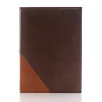 iPad Air Case Model A1474 A1475 A1476,elecfan Vintage Premium PU Leather Slim Folio Cover with Card Holder/Stand/Money Pocket/Photo Window,Lightweight Business Cover for 9.7 inch Apple iPad Air,Brown