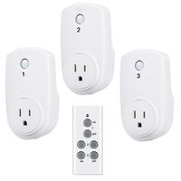SANOXY 1 Pack of 3 Remote Control Power Switches