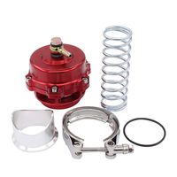 NewYall Universal Red 50mm Aluminum Turbo Turbocharge Blow Off Valve BOV