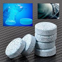 6pcs = 24L Car Windshield Glass Washer Cleaner Compact Effervescent Tablets Detergent