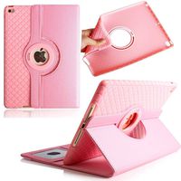 Ayans iPad 5th/ 6th Generation Case, 360 Degree Rotating Stand Folio Case PU Leather Protective Cover with Soft TPU Back Shell for New iPad 9.7 Inch 2017/2018 Case
