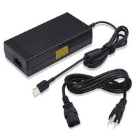 Delippo UL Listed 170W 20V 8.5A AC Adapter Laptop Charger with Lenovo ThinkPad W540 W550s E440 E450 E555 S431 T540p X240 X250 Yoga 15 36200321 45N0487 45N0374 45N0375 45N0487 4X20E50574