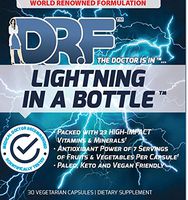 Lightning in a Bottle by Dr. Farrah World Renown Medical Doctor | 23 High Impact Vitamins & Minerals | Antioxidant Power of 7 Servings of Fruit & Vegetables | Paleo, Keto, & Vegan Friendly