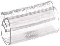 Brady DMC-8/16-15 DuraSleeve Wire Marking Carriers,  Height,  Width,  Clear (
