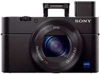 Sony RX100 III 20.1 MP Premium Compact Digital Camera w/1-inch Sensor and 24-70mm F1.8-2.8 ZEISS Zoom Lens (DSCRX100M3/B)
