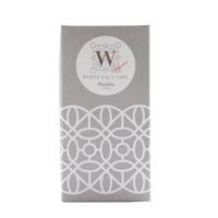 Washi Die-Cut Pavilio Lace Tape, White Gem, 2-Inch