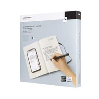 Moleskine Pen+ Ellipse Smart Writing Set Pen & Ruled Smart Notebook - Use with Moleskine Notes App for Digitally Storing Notes (Only Compatible with Moleskine Smart Notebooks)