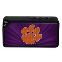 AudioSpice NCAA Clemson Tigers BX-100 Bluetooth Speaker, Black