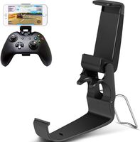 Jovitec Foldable Controller Clip Mobile Phone Plastic Holder Smartphone Game Clamp for Xbox One Controller (4 Pack)