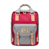 Large School Backpack for Teen Girls for Middle High Elementary School College Backpack for Women with Laptop Compartment Red