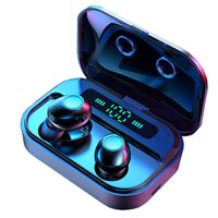 Luisport IPX5 Waterproof Bluetooth Headphones Earphones,Wireless Headphones Earbuds Earphones Cordless Headphones Gym Headphone (9-F-Black)