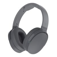 Skullcandy Hesh 3 Bluetooth Wireless Over-Ear Headphones with Microphone, Rapid Charge 22-Hour Battery, Foldable, Memory Foam Ear Cushions for Comfortable All-Day Fit, Gray (Renewed)