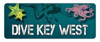 Makoroni - DIVE KEY WEST Scuba Diving Car Laptop Wall Sticker