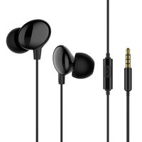 Wired Earbuds with Mic, Vogek in Ear Earbuds Earphone with in-Line Micphone Ergonomic Comfort-Fit Dynamic Crystal Clear Sound for iPhone,Samsung, Android Smartphones,Mp3 Players, Tablet and More 3.5mm