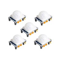 OctagonStar HC-SR501 Adjust Ir Pyroelectric Infrared PIR Motion Sensor Detector Modules(5PCS)