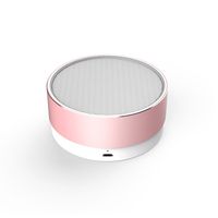Portable Wireless Bluetooth Speakers with Loud Stereo Sound, Rich Bass,15-Hour Playtime,Bluetooth 4.1 (Rose Gold)