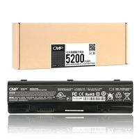 CMP 5200mAh Laptop Battery (Cycles Charge > 800 Times) for Dell Vostro A840 A860 A860N 1014 1014N V1014 1015 V1015 1015N 1088 1088N Series/Inspiron 1410 Series/Fits 0F287H 0R988H (A840-5200)
