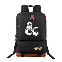 Ausan Davis Dungeons and Dragons Backpack Outdoor Hiking Daypacks Laptop Backpacks Vintage School Bag for Men Women Travel Rucksack Large Capacity College Bookbag