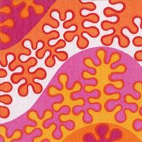 Entertaining with Caspari Bal Harbour Fuchsia Paper Cocktail Napkins (Box of 40)