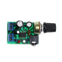 RingBuu LM386 Mini Audio Power Amplifier Board DC 3V~12V 5V Module Adjustable Volume