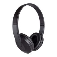 Vivitar V12119-N-BLK-OD Bluetooth Headphone, Black