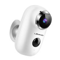 Wireless Rechargeable Battery-Powered Outdoor Camera, WiFi 1080P Indoor Home Security Camera with PIR Motion Detection, Night Vision, 2-Way Audio, Waterproof, Cloud/MicroSD Card Storage 2.4Ghz WiFi