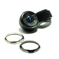 iSimple Portable Wireless Remote Control for Smartphones and Bluetooth Devices - Frustration-Free Packaging - Black