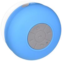 Zunammy ZTS001BL Wireless Bluetooth Shower Speaker Blue