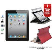 Apple iPad 2 MC769LL/A Tablet ( iOS 7,16GB, WiFi) Black 2nd Generation - (Renewed)