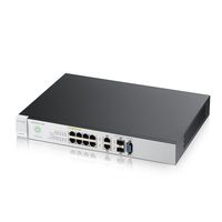 Zyxel NSW100-10P - 8-Port Gigabit 802.3at POE + 2 Dual Personality (GBE RJ-45/SFP) (10 Total Ports) 180W Power Budget (1 Year Bundled Service)