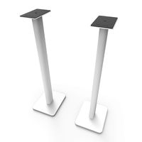 Kanto SP32PLW 32" Bookshelf Speaker Stands, White