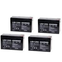 12V 8Ah Cyclops THOR X Sirius Rechargeable 12V 7.5Ah Battery : Replacement - 4 Pack